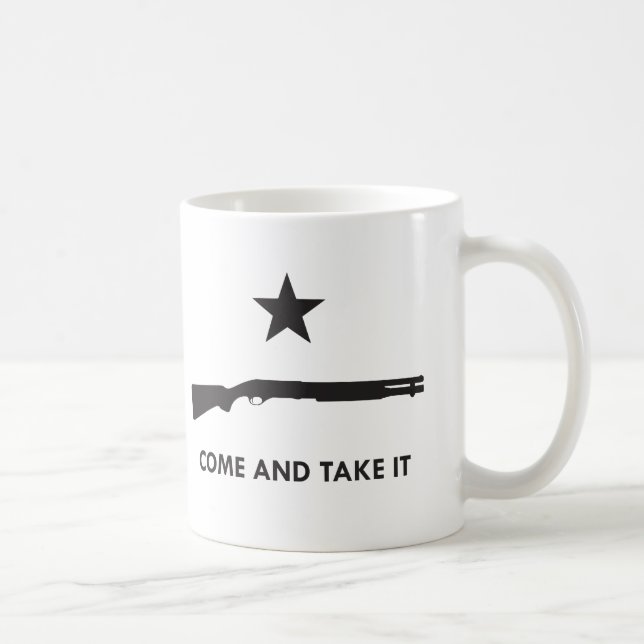 Komm ta det! (Pistol) Kaffemugg (Höger)