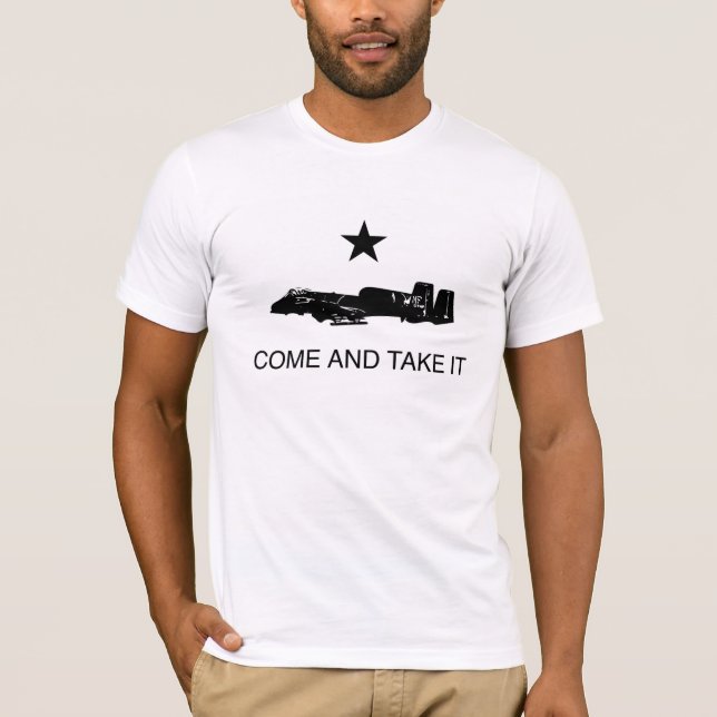 Komm ta det: T-tröja för A-10 Warthog T Shirt (Framsida)