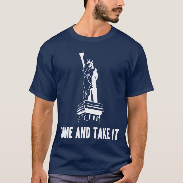 Komm ta det/Teapartyet T-shirt (Framsida)