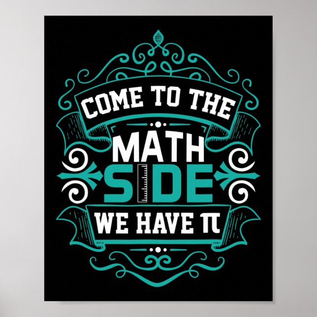 Komm Zum Math Side Wir Haben Pi - Pi Day Poster (Framsidan)