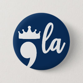 Komma La Harris-skiljetecken med Krona 2024 Knapp