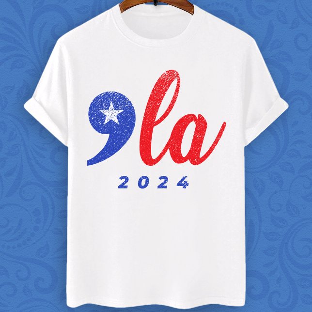 Komma La Kamala Harris 2024, lustigt val T Shirt (Skapare uppladdad)
