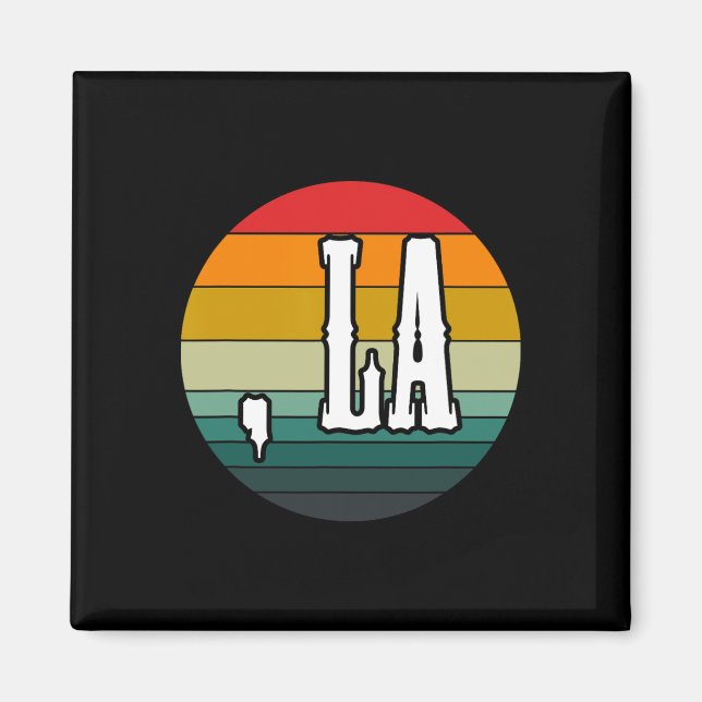 Komma La Kamala Harris presidentstöd Tee Magnet (Framsidan)