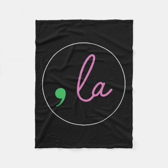 Komma La Kamala Harris till president 2024 Fleecefilt (Framsidan)