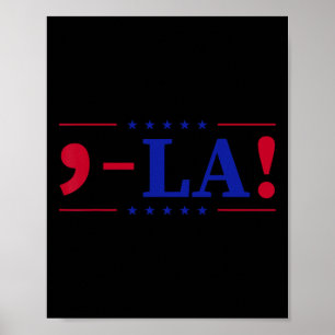 Komma La Kamala Harris till president 2024 Lustigt Poster