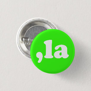Komma La kamala-uttalet nyare grönt modern Knapp