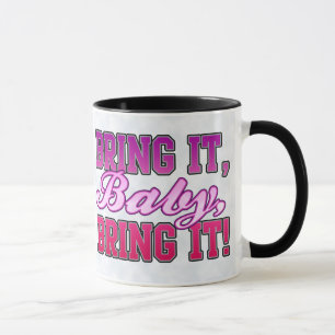 Komma med det babyen, komma med den! mugg