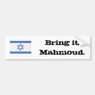 Komma med det, Mahmoud. Bildekal