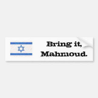 Komma med det, Mahmoud. Bildekal