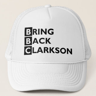 Komma med det tillbaka Clarkson locket Truckerkeps