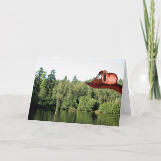 Komma med dig en blomma för mors dag kort