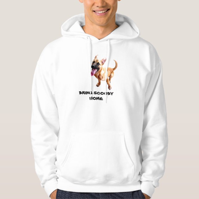 KOMMA MED HEM- SCOOBY HOODIE (Framsida)