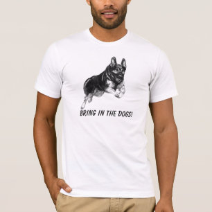 Komma med i hundarna! t-shirt