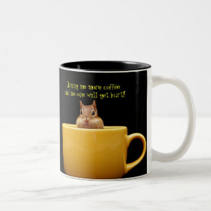 Komma med mig mer kaffe… Två-Tonad mugg
