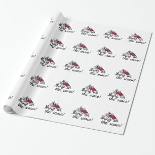 Komma med på snön presentpapper