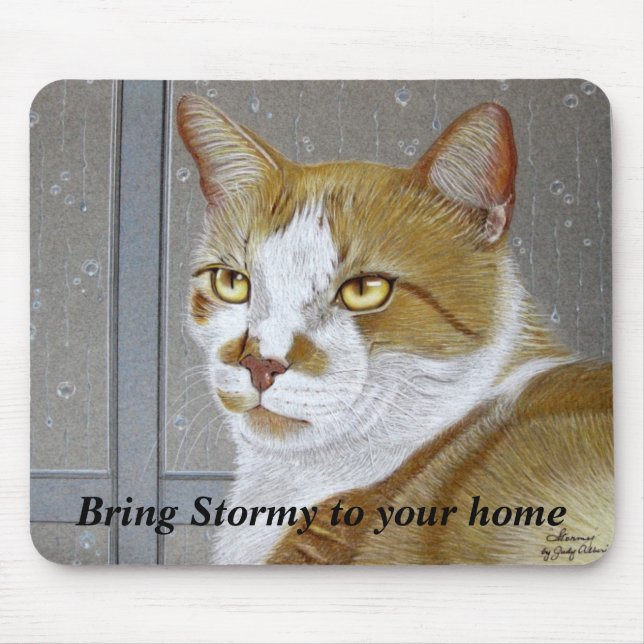 Komma med stormigt till ditt hem: mousepad musmatta (Framsidan)