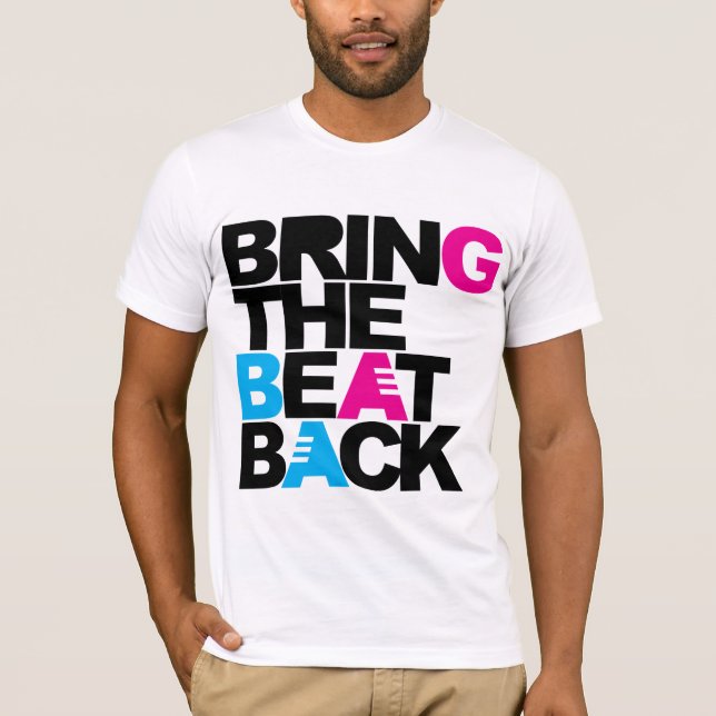 Komma med taktbaksidaen t-shirt (Framsida)