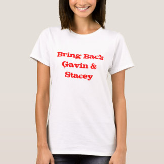 Komma med tillbaka Gavin & Stacey Tee Shirt