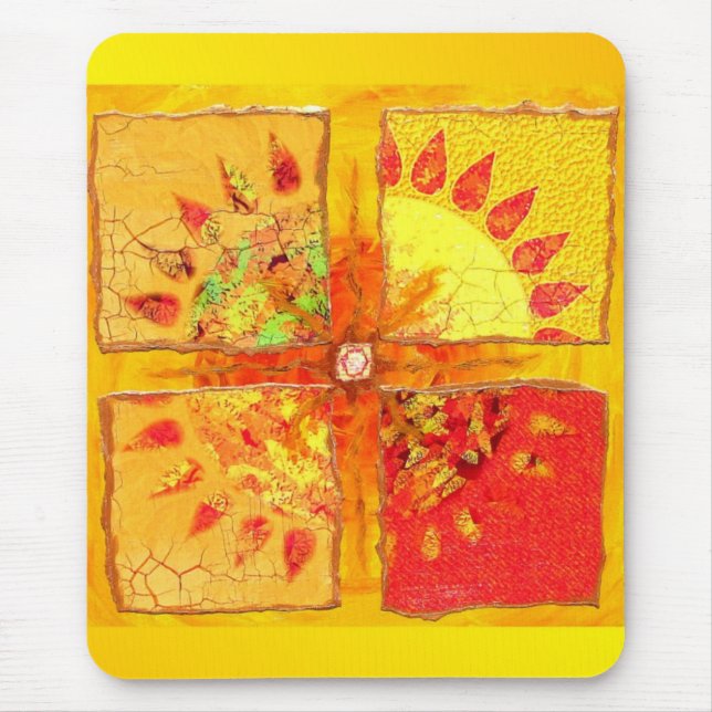 Komma med tillbaka solkortet musmatta (Framsidan)