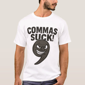 komma, redigering, redaktör, bok t shirt