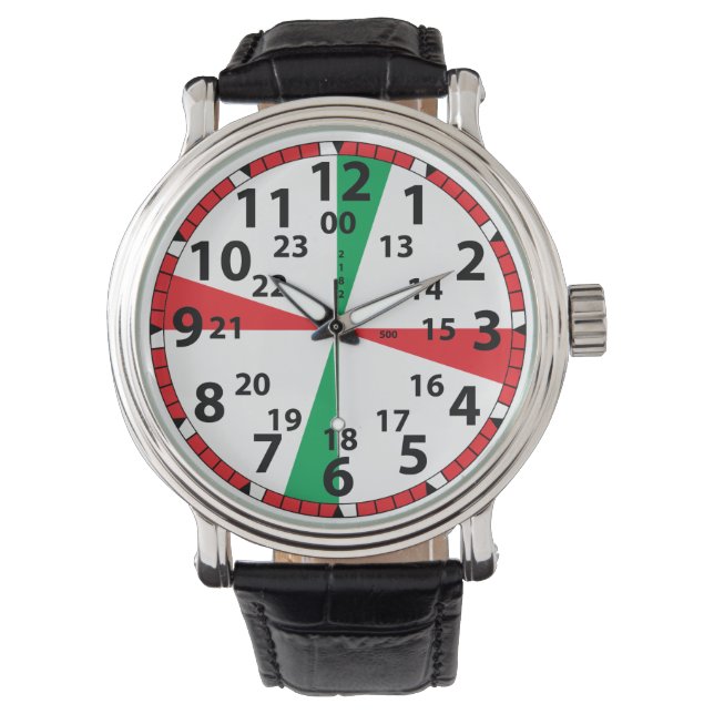 Komma, rumslås armbandsur (Framsida)