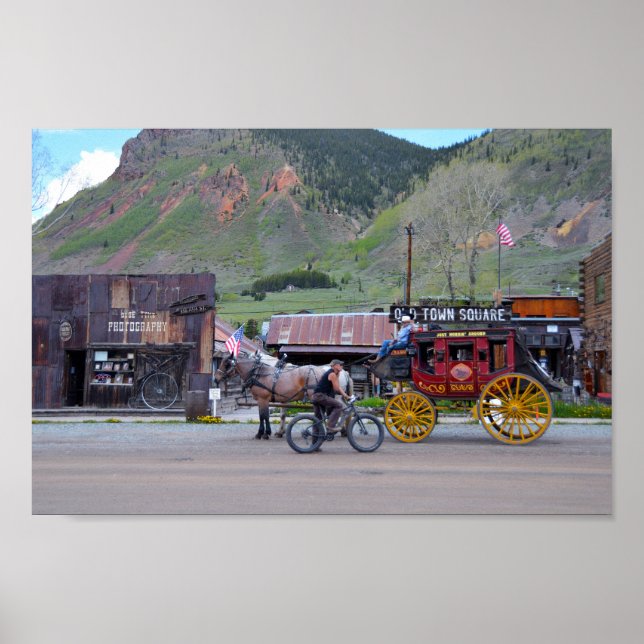 Komma runt i Silverton, Colorado Poster (Framsidan)