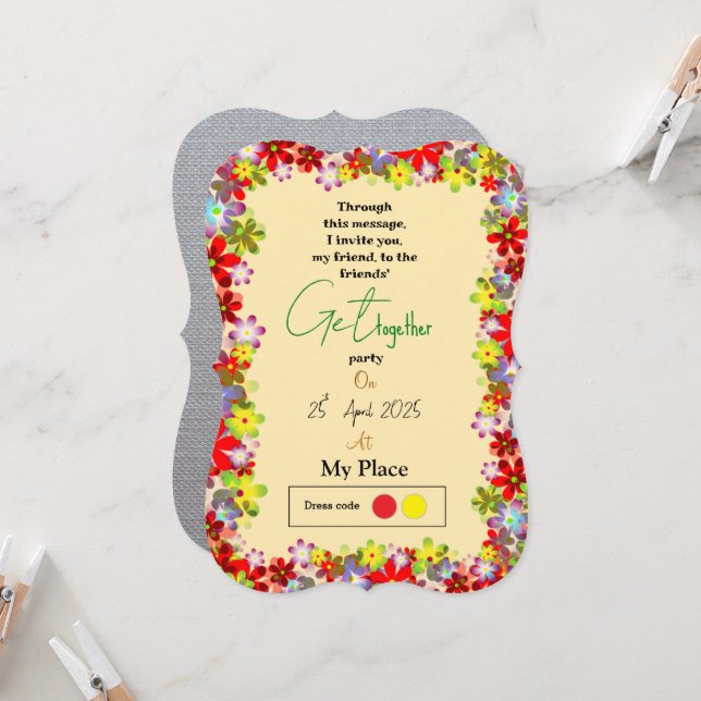 Komma samman inbjudan (Fram/Back In Situ)