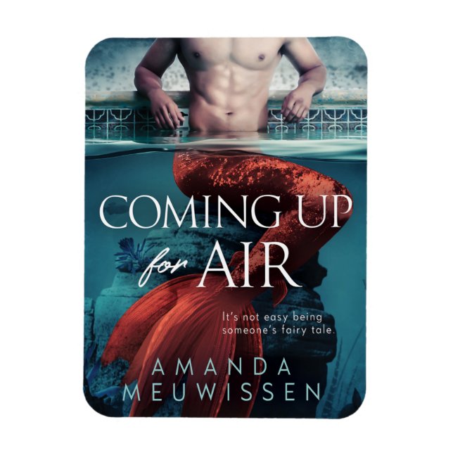 Komma upp för Luft - rektangulärt magnet (Vertikal)