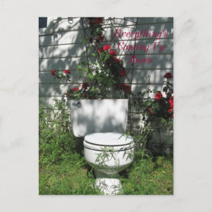 Komma upp Rosor Vykort