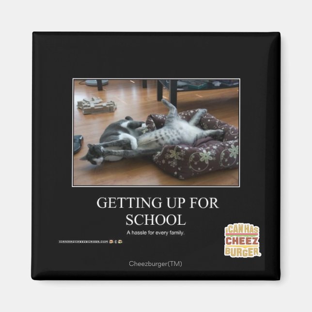 Komma upp till skolan magnet (Framsidan)