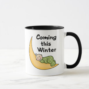 Kommande baby denna vinter mugg