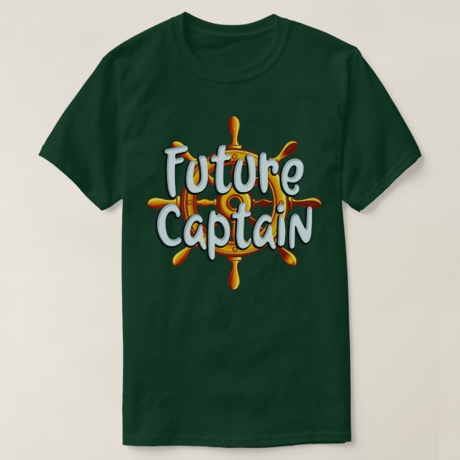 Kommande Frakt kapten T Shirt (Design framsida)