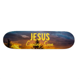 Kommande Jesus snart Mini Skateboard Bräda 18,5 Cm