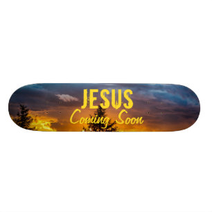 Kommande Jesus snart Mini Skateboard Bräda 18,5 Cm