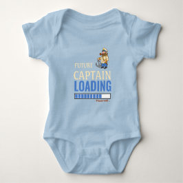 Kommande kapten som laddar Cute Personlig Boy T Shirt