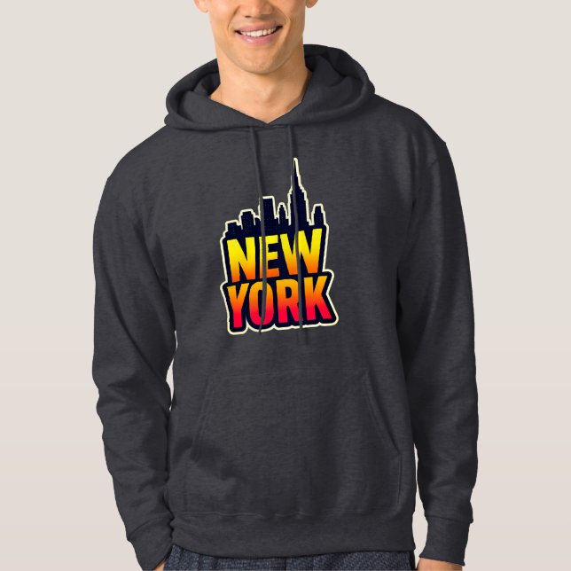 Kommande New York Hoodie (Framsida)