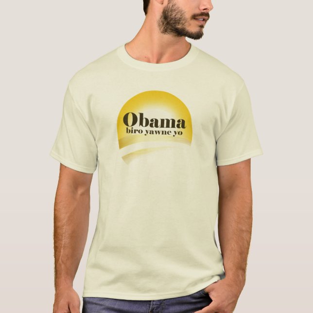 "Kommande Obamas. Göra klar långt. "T-tröja T-shirt (Framsida)