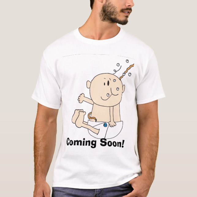 Kommande snart! t-shirt (Framsida)