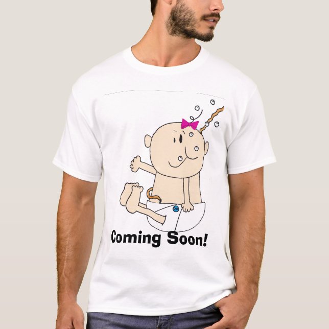 Kommande snart! tee shirt (Framsida)