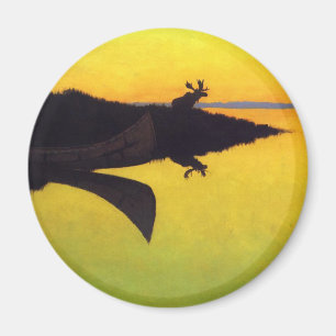 Kommande till appell~en Frederic Remington Magnet