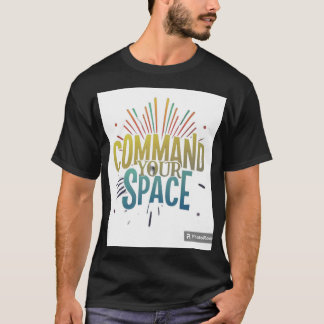 Kommando ditt space t shirt