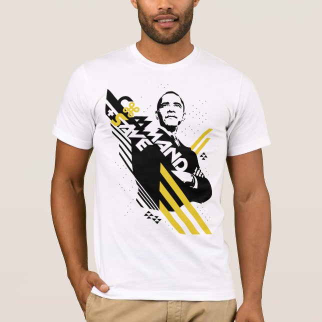 Kommando och Spara Tee Shirt (Framsida)