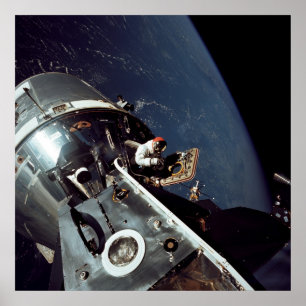 Kommandomoduler för Apollo 9 Poster