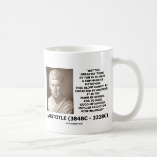 Kommandot Aristoteles, metafärg markering av Geniu Kaffemugg