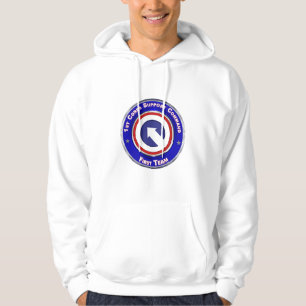 Kommandot COSCOM för stöd till första avdelningen Hoodie