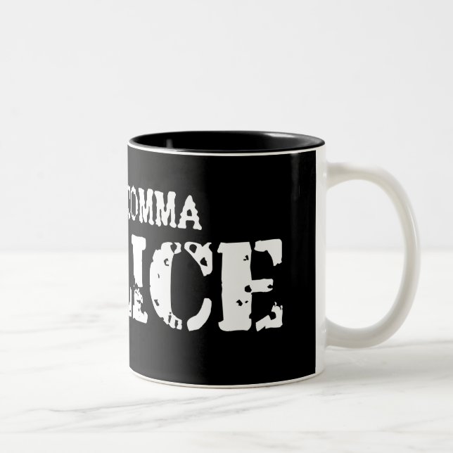 Kommapolismugg Två-Tonad Mugg (Höger)