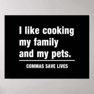 Kommas Spara Lives Poster