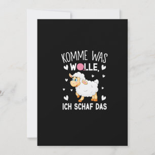 komme var wolle ich schaf das spara datumet