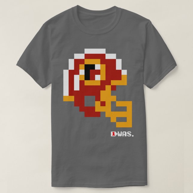 Kommendant Classic Tecmo Bowl Helmet Tapestry T Shirt (Design framsida)