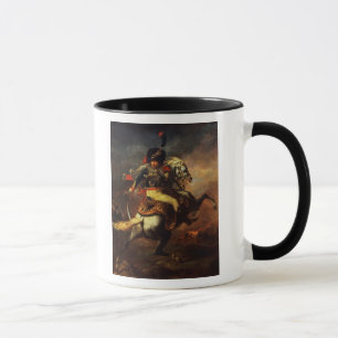 Kommendera av hussarsna, 1814 mugg